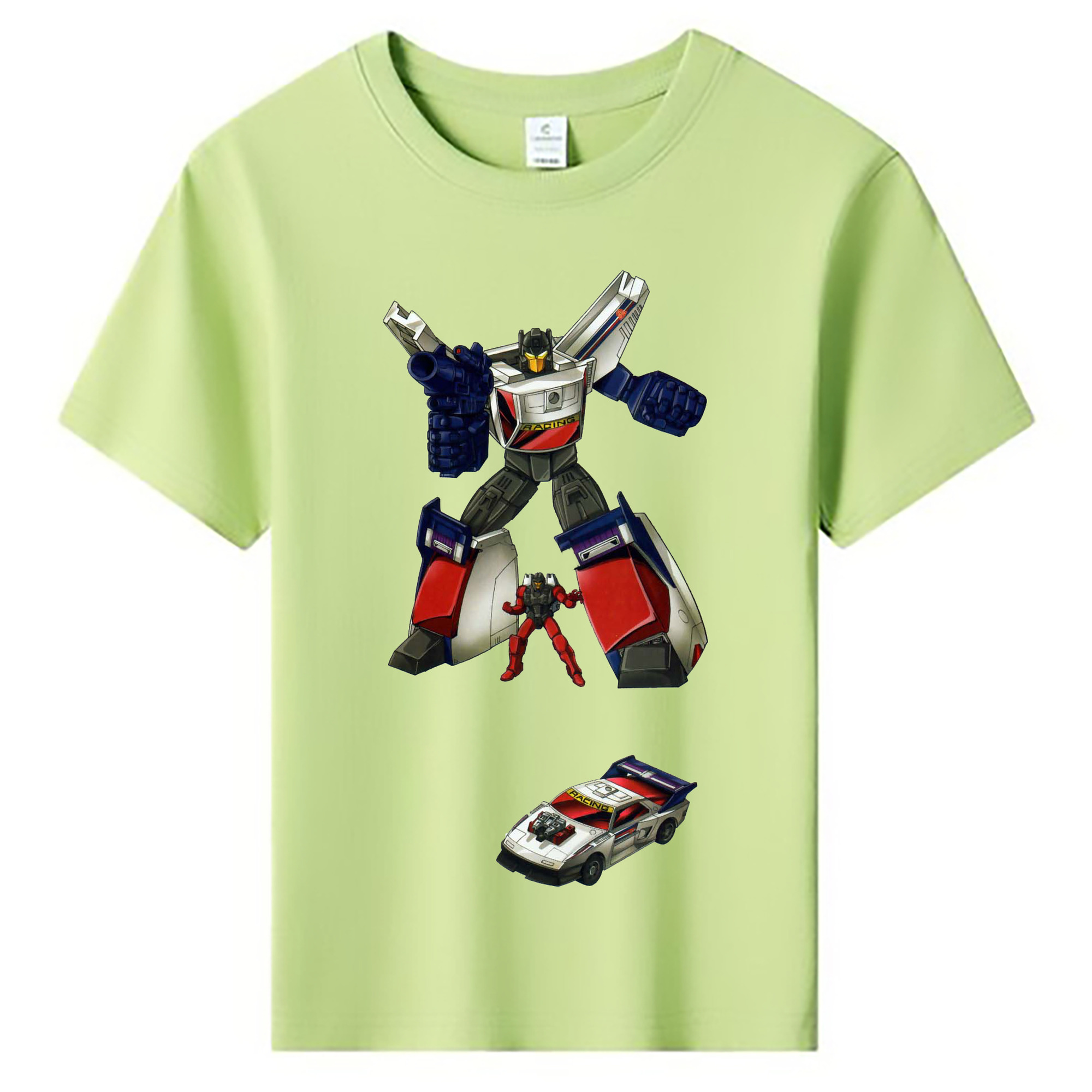 （画像用）  綿100％キッズTシャツ（フロントプリント）